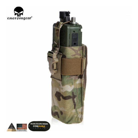 Emerson Tactical MOLLE MBITR PRC148 152 Radio Pouch Walkie Holder for RRV Vest {2}