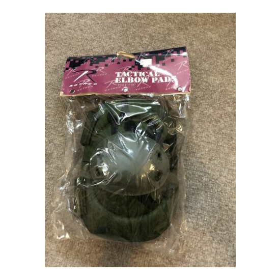 Rothco #11057 Woodland Camo Tactical Elbow Pads New In Package {1}