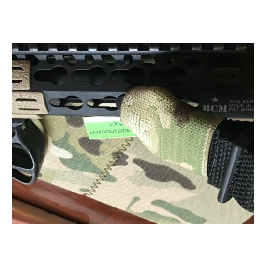 LIVESOUTSIDE.COM Coyote Brown 2PK Sling Silencer Mask Cover Tactical Camo HK FDE {2}