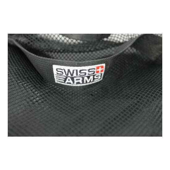 Swiss Arms Tactical Vest Airsoft Adjustable Jacket One Size Soft Air Hunting {3}