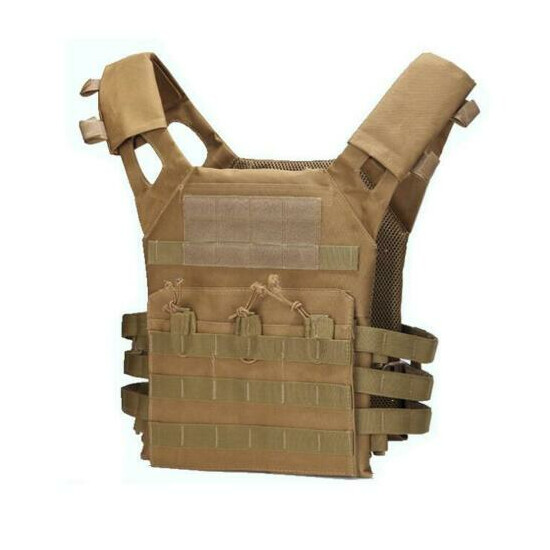 Tactical Molle Chest Rig Modular Vest Airsoft Combat Assault Recon Bag Magazine {14}