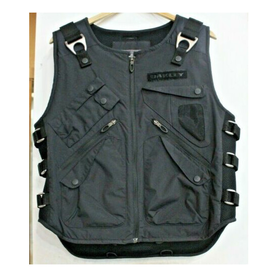 OAKLEY Tactical Field Gear Vest Standard Guard Issue Nylon Vest L No. 20 S1242 B {1}