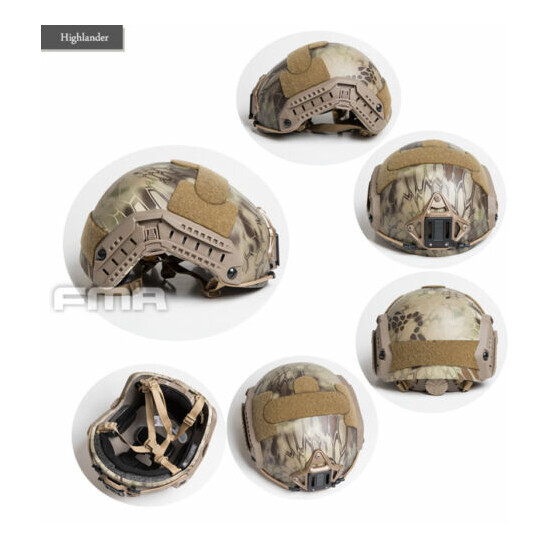 FMA Tactical Maritime Helmet Thick and Heavy Version Airsoft Paintball M/L {18}