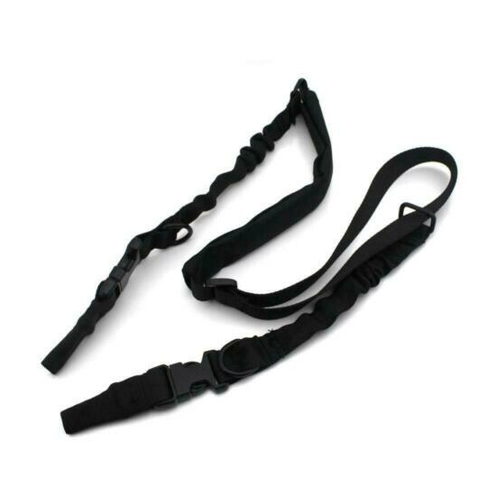 Hunting Combat Gun Sling Tactical Nylon 2 Point Rifle Sling with Shoulder Strap {8}