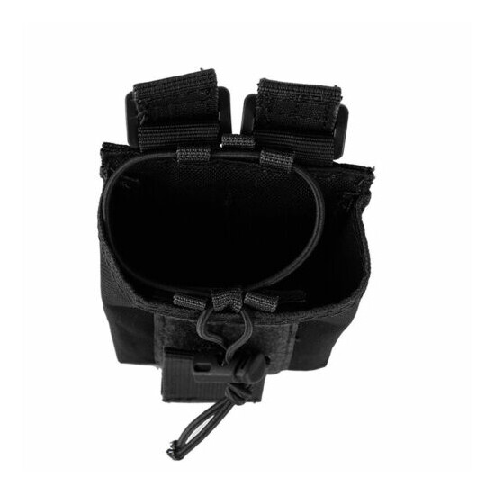 Molle Adjustable Tactical Radio Pouch Heavy Duty Walkie Bag Talkie Belt Holder {6}