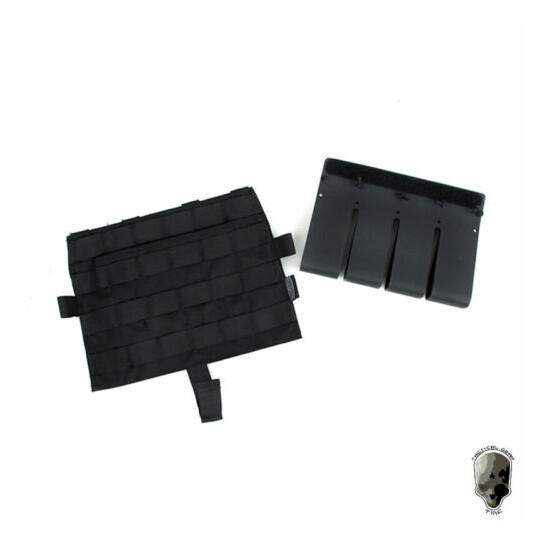 TMC Tactical MOLLE Mag Pouch Panel Mag Carrier w/ Kydex Insert for Tactical Vest {13}