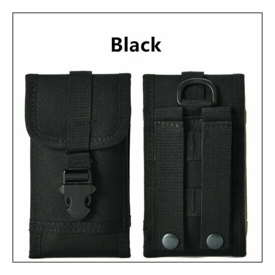 Universal Tactical Molle Cell Phone Pouch Belt Pack Bag Waist Pouch Case Pocket {10}