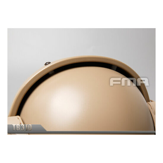 FMA 2 in 1 CP Helmet DE (M/L) TB310 For Outdoor Tactical Airsoft  {9}