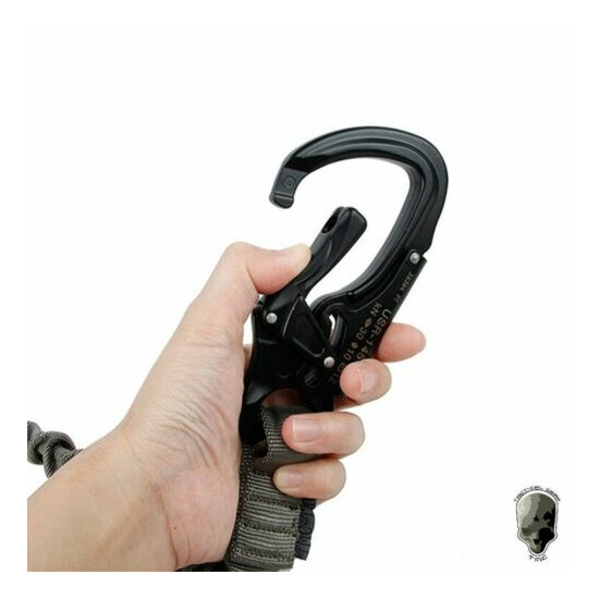 Metal D Type Buckle Hook Safety Personal Retention Lanyard for Tactical TMC2291 {1}