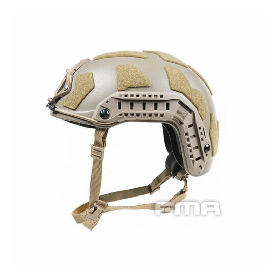 FMA Tactical Airsoft Paintball SF Super High Cut Helmet Protective M/L L/XL {15}