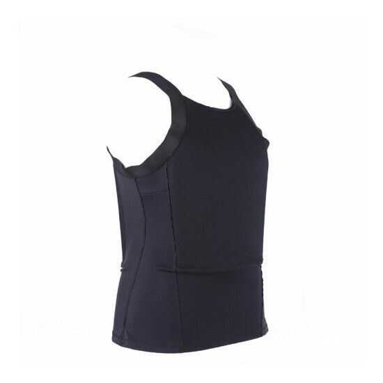 Ultra Thin T shirt Concealed Bulletproof Vest Body Armor made with Kevlar IIIA {1}