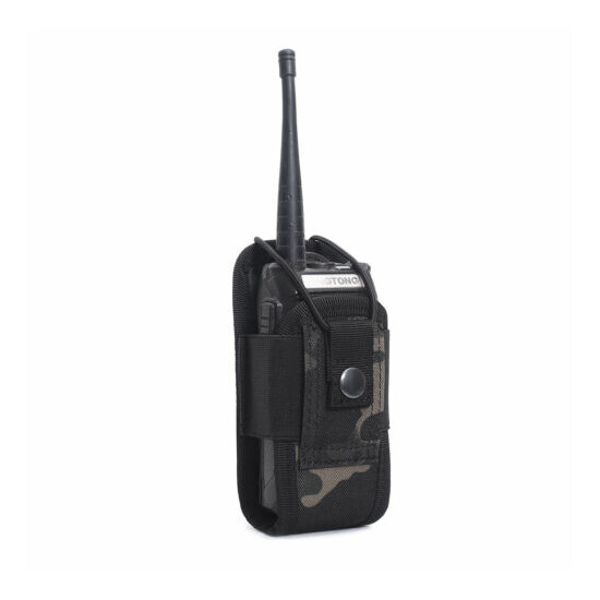 1000D Nylon Radio Pouch Tactical Molle Adjustable Two Way Radios Holder Bag Case {18}
