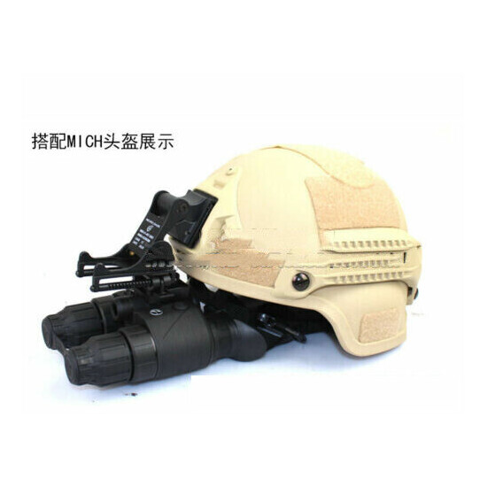 Tactical FAST Helmet Metal Mount For pulsar EDGE GS1X20 NVG Night Vision Goggles {4}