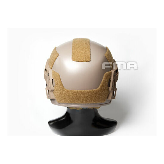 TB1268 FMA Hunting Tactical Helmet Airsoft WTF EX Ballistic Helmet BK/FG/TAN {38}