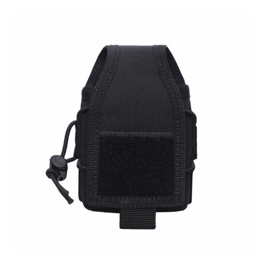 Tactical Military Molle Radio Pouch Walkie Holster Talkie Holder Waist Belt Bag {25}