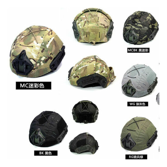 Tactical Hunting Combat Helmet protective Cover for AF helmet MC MCBK BK RG WG {1}