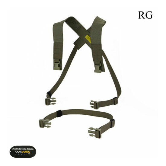 EMERSON Tactical D3CRM Chest Rig X-harness kit Molle Shoulder Straps Suspender {11}