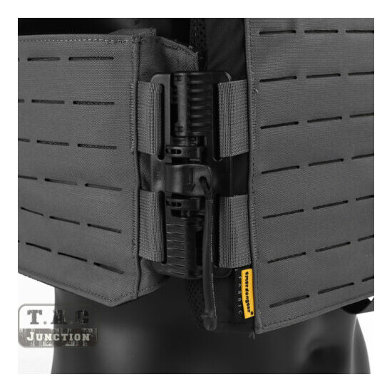 Emerson Tactical MOLLE Quick Release Tube Armor Vest Lightweight Plate Carrier  {12}