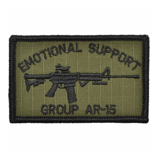 Emotional Support Group AR-15 - 2x3 Patch {9}
