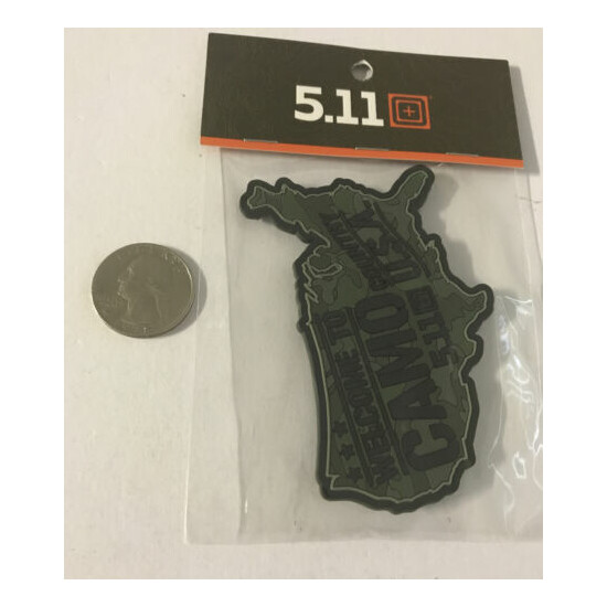 5.11 TACTICAL Morale Patch Camo Country USA New {2}