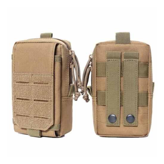 US Tactical Molle EDC Pouch Small Utility Military Gadget Belt Waist Phone Pack {1}