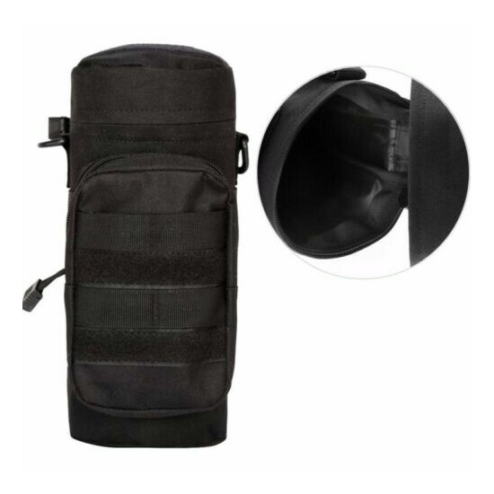US Tactical MOLLE H2O Water Bottle Pouch Hydration Holder Carrier Camping Hiking {9}