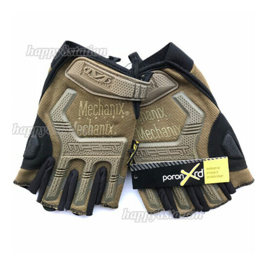 Mechanix Wear M-PACT FINGERLESS Tactical Gloves Army Bike Motorcycle Mechanics {6}