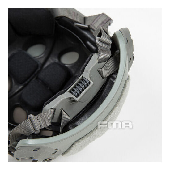 FMA Tactical SF Super High Cut Helmet Protective Rescue Hard Hat Anti-Fall M/L {11}