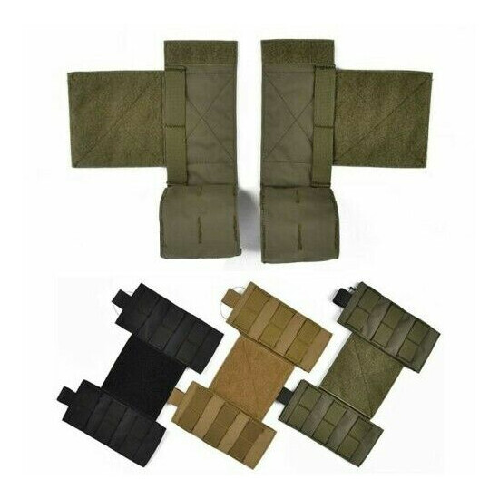 Tactical MOLLE Side Wing Attached Waist Flank For MFC2.0 Tactical Vest Chest Rig {1}