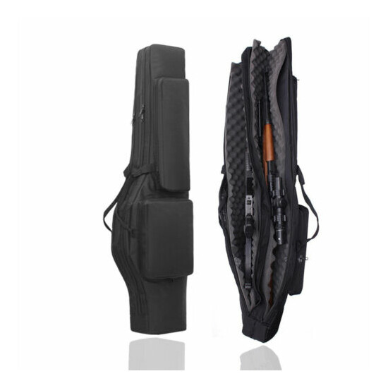 Tactical Double or Single Rifle Case Long Carbine Rang Gun Carry Bag Backpack {143}