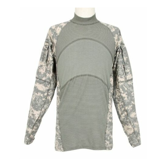 ARMY ISSUE ACU DIGITAL FLAME RESISTANT COMBAT SHIRTS LONG SLEEVE FR SHIRT ACS {1}
