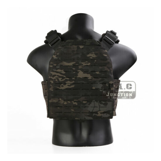 Emerson Tactical MOLLE Quick Release Tube Armor Vest Lightweight Plate Carrier  {8}