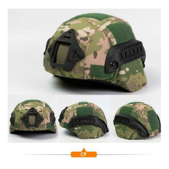 Hunting Paintball Camouflage Helmet Cover Cloth for MICH2000 Tactical Helmet {6}