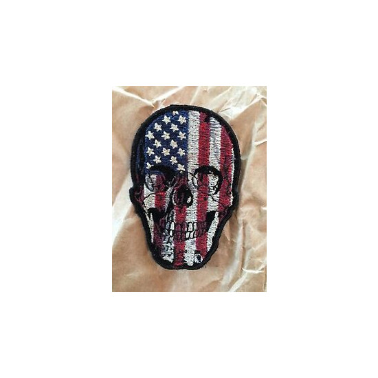 American Flag Skull {1}