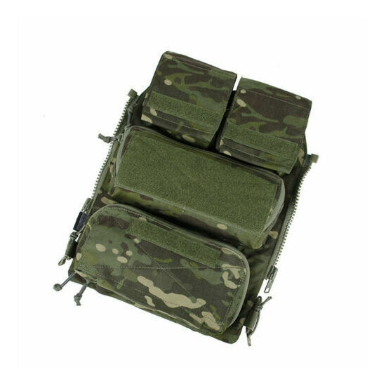 TMC3107 Pouch Bag Zip Panel Knapsack For 2016-2018 AVS JPC2.0 CPC Tactical Vest {2}