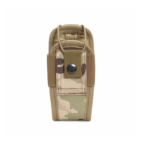 Tactical MOLLE Duty Gear Walkie Holster Talkie Holder Radio Pouch Waist Belt Bag {17}