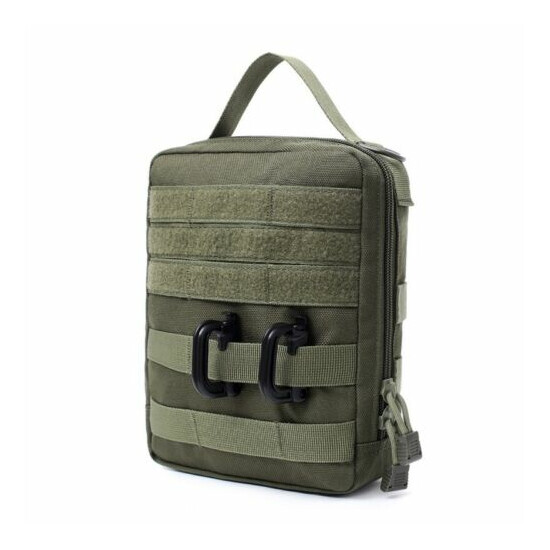 Tactical Molle Pouch Bag Emergency First Aid Kit Military Waist Pack Travel Bag {18}