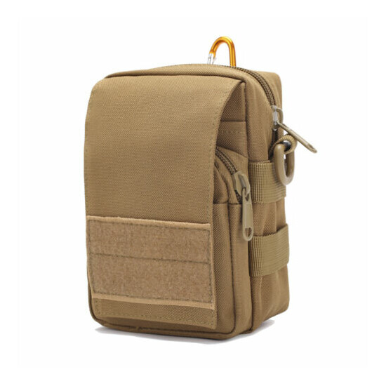 Tactical Molle Pouch EDC Belt Waist Fanny Military Waist Bags Pack Bag Pocket {3}