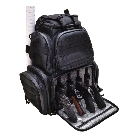 Tactical Range Backpack Bag Gun Firearm Accessories Shooting Ammo Pistol Case {1}