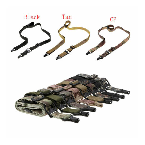Adjustable Quick Release Sling 1 or 2 Point Multi Mission for Rifle Gun Sling {1}