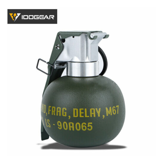 IDOGEAR Tactical M67 Grenade Body Model Dummy Frag Gren Quick Release Paintball {2}