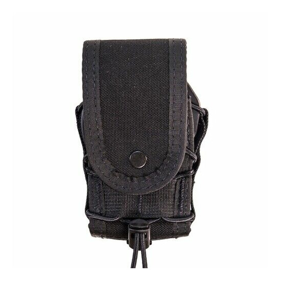 High Speed Gear 18DC00BK Handcuff TACO - Covered MOLLE Handcuff Pouch, Black {1}