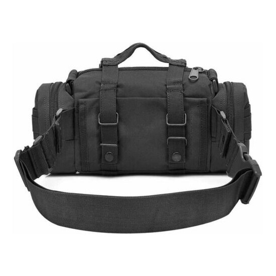 Mens Tactical Workout Pouch Military Molle Waist Bag Duffle Bag Large Handbag {19}