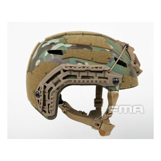 FMA Tactical Airsoft Paintball Caiman Ballistic Multicam Helmet (M/L) 12 Colors {4}