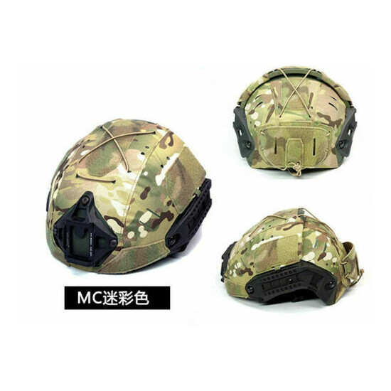 Tactical Hunting Combat Helmet protective Cover for AF helmet MC MCBK BK RG WG {2}