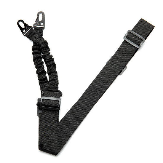 Adjustable Tactical 2 Two Point Bungee Rifle Gun Sling Strap Military Hunting US {14}