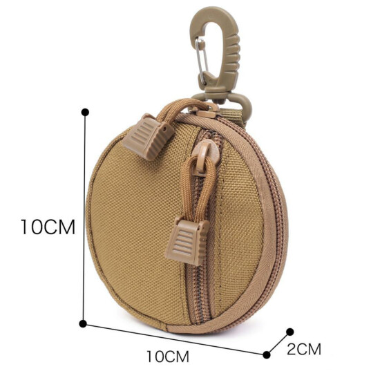 Outdoor Change Purse Key Pouch Tactical Accessory Bag Small MOLLE Waist Bag {19}