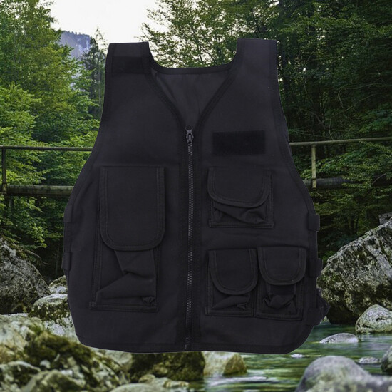 Adjustable Kids Tactical Vest Body Protect Waistcoat Airsoft Gilet for Boys {18}