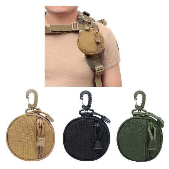 Outdoor Change Purse Key Pouch Tactical Accessory Bag Small MOLLE Waist Bag {6}