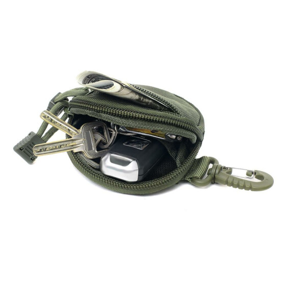 Outdoor Change Purse Key Pouch Tactical Accessory Bag Small MOLLE Waist Bag {22}